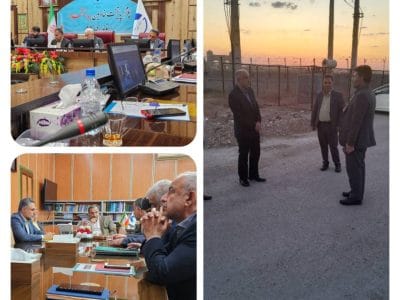 بازدید مشاور مدیرعامل توانیر از مرز مهران