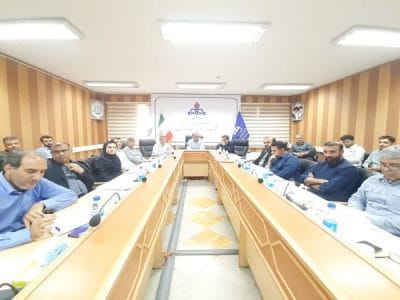 برگزاری جلسه ایمنی، بهداشت و محیط زیست در شرکت بهره برداری نفت و گاز غرب