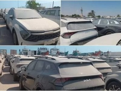 ورود محموله وارداتی بزرگ کیا اسپورتیج توربو