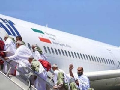 روزانه ۴ پرواز برای حج عمره انجام می شود