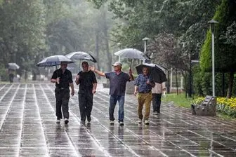 باران و برف در ۲۷ استان