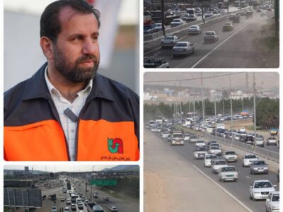 ثبت بیش از ۲.۳ میلیون تردد در محورهای مواصلاتی کرمانشاه در تعطیلات نوروز
