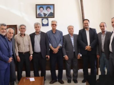 دیدار مدیرکل دفتر سرمایه انسانی وزارت نیرو با اعضای کانون بازنشستگان توزیع برق کرمانشاه