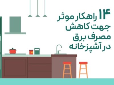 راهکارهای موثر جهت کاهش مصرف برق در آشپزخانه
