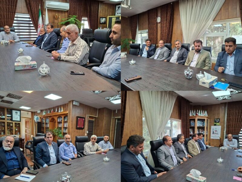 دیدار مدیر کل راهداری و حمل و نقل جاده‌ای استان کرمانشاه با حمیدرضا عزتی مدیر کل ورزش و جوانان استان کرمانشاه