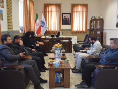 دیدار اعضای مجمع مشورتی نظام مسائل استان کرمانشاه با رئیس سازمان بسیج رسانه