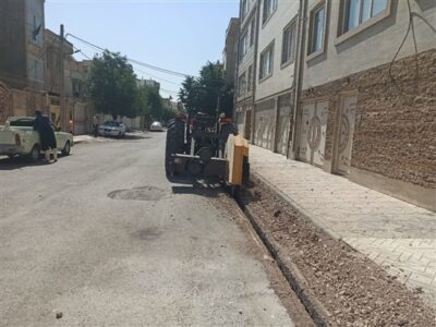 مخابرات کرمانشاه پروژه بزرگ فیبر نوری اسلام‌آباد غرب را آغاز کرد