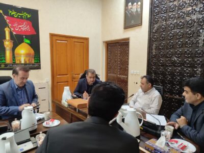 دیدار مدیران بانک سپه با شهردار کرمانشاه