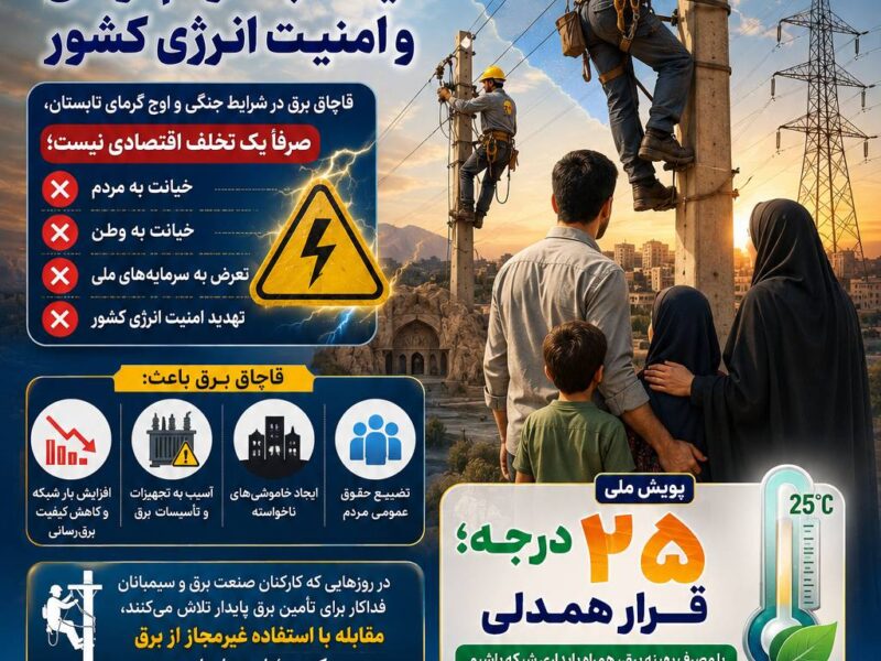 قاچاق برق تنها یک تخلف اقتصادی نیست