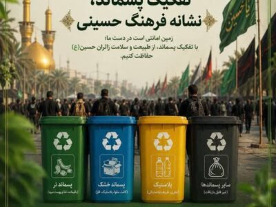 تفکیک پسماند، نشانه فرهنگ حسینی(ع)