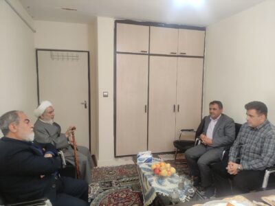 دیدار شهردار کرمانشاه با آیت الله نریمانی نماینده مجلس خبرگان رهبری